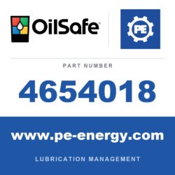 OilSafe 4654018 - OilSafe 18" Long, Acrylic Column, with Level Rings and 3 micron Breather