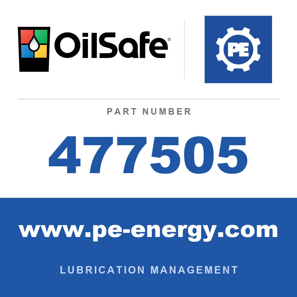 OilSafe 477505 - OilSafe Hub Kit with 3/4" NPT threads, 4 SS Plugs and High Flow Sample Valve