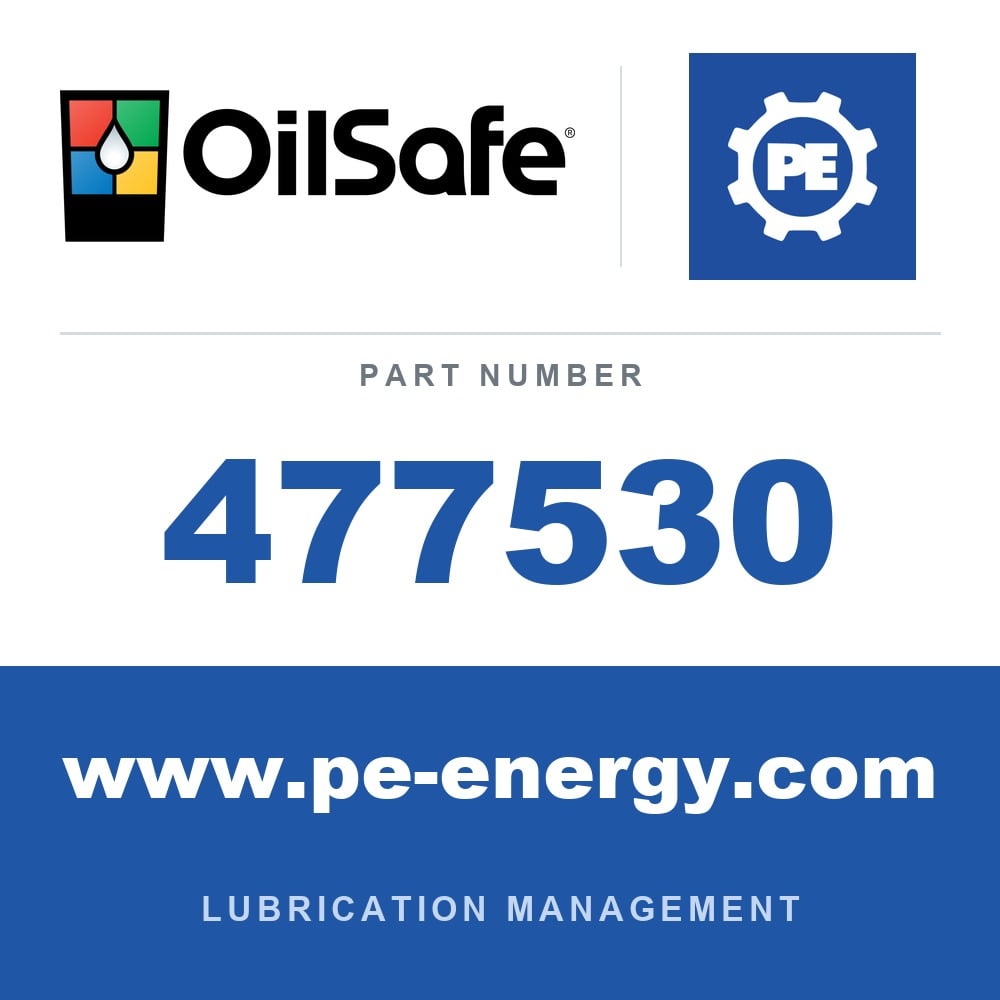 OilSafe 477530 - OilSafe Hub Kit with 3/4" BSPP threads, 4 SS Plugs and High Flow Sample Valve
