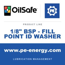 OilSafe 1/8" BSP - FILL POINT ID WASHER - OilSafe 1/8" BSP - Fill Point ID Washer - (10mm)
