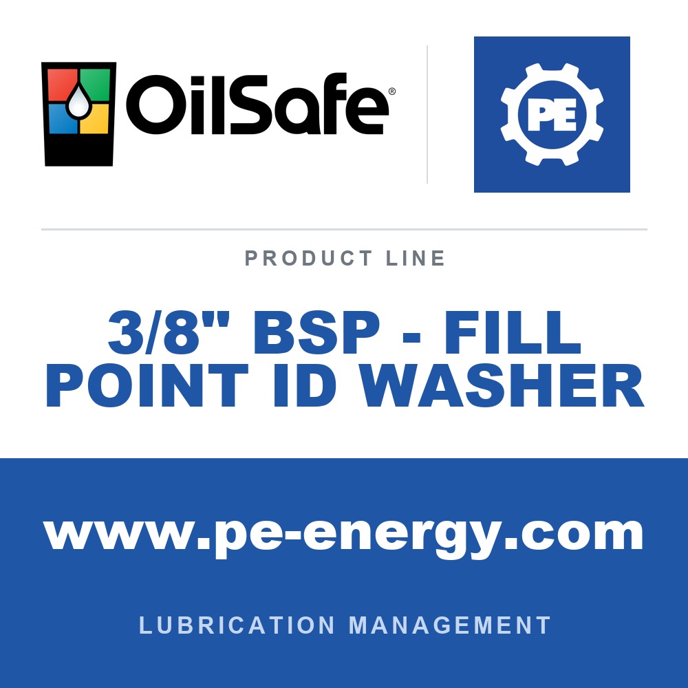 OilSafe 3/8" BSP - FILL POINT ID WASHER - OilSafe 3/8" BSP - Fill Point ID Washer - (17.8mm)