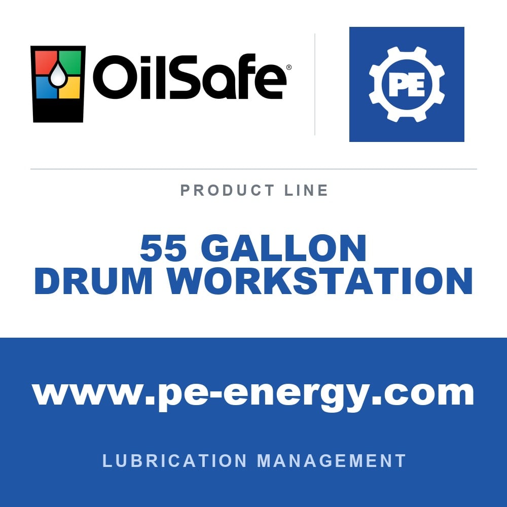 OilSafe OS-55-GALLON-DRUM-WORKSTATION - OilSafe 55 Gallon Drum Workstation