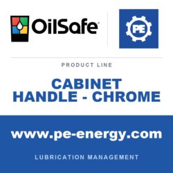 OilSafe CABINET HANDLE - CHROME - OilSafe Cabinet Handle - Chrome