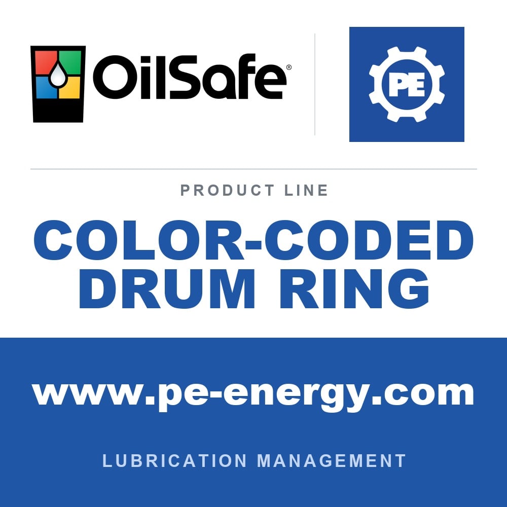 OilSafe OS-COLOR-CODED-DRUM-RING - OilSafe Color-Coded Drum Ring