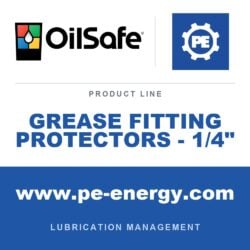 OilSafe OS-GREASE-FITTING-PROTECTORS-1-4 - OilSafe Grease Fitting Protectors - 1/4"