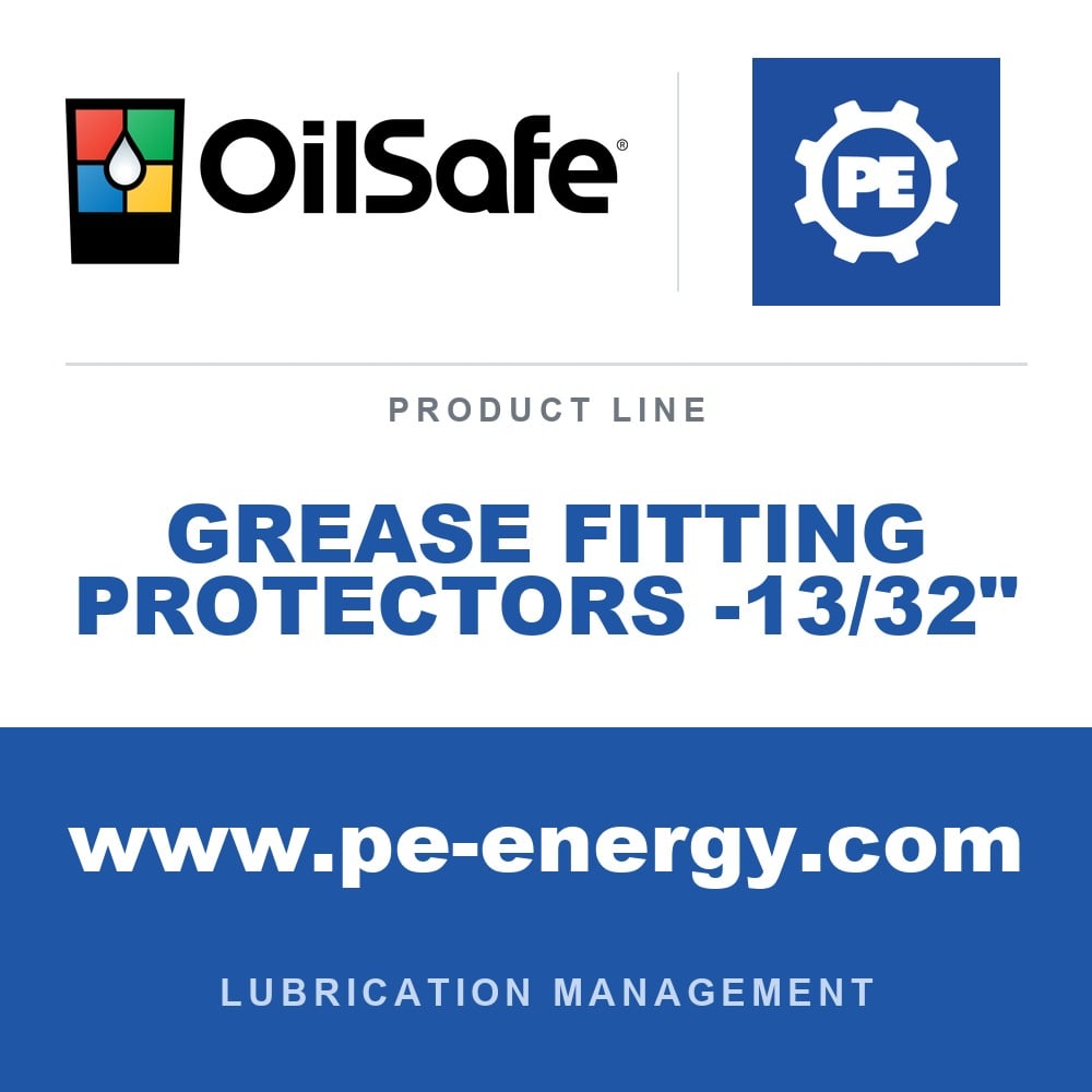 OilSafe OS-GREASE-FITTING-PROTECTORS-13-32 - OilSafe Grease Fitting Protectors -13/32"