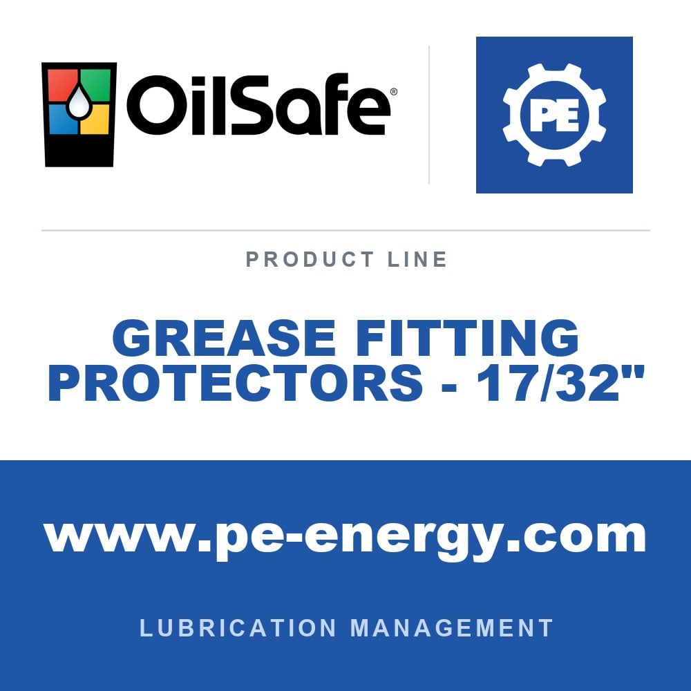 OilSafe OS-GREASE-FITTING-PROTECTORS-17-32 - OilSafe Grease Fitting Protectors - 17/32"