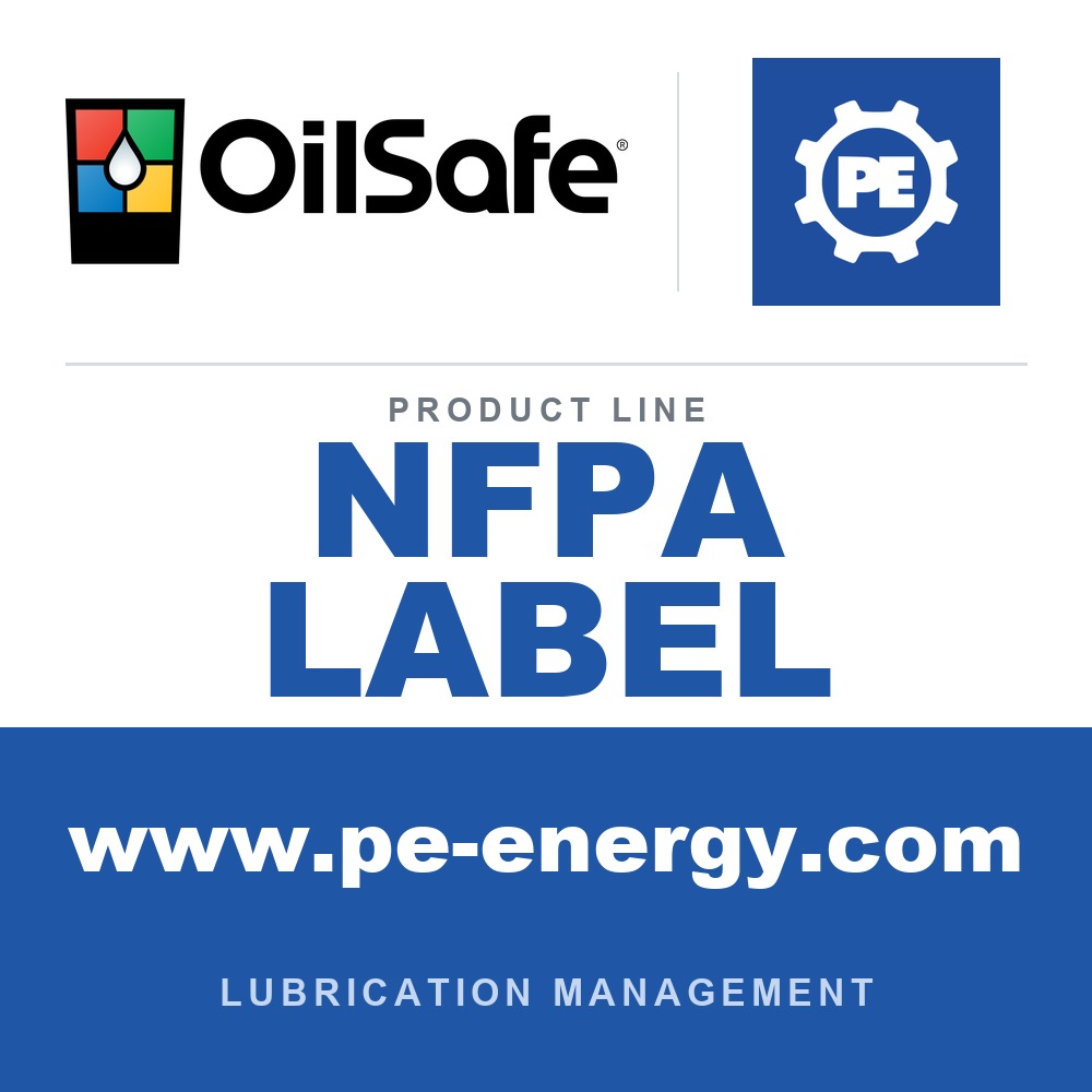 OilSafe NFPA LABEL - OilSafe NFPA Label