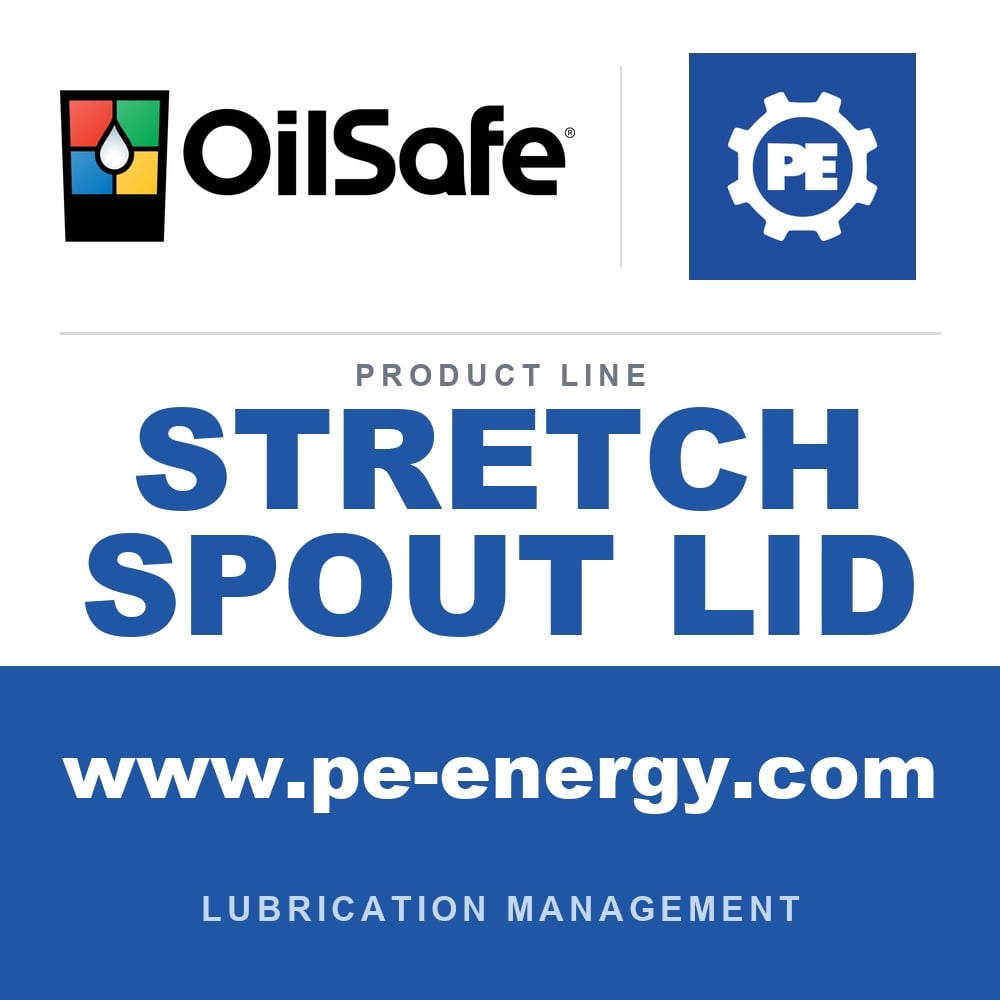OilSafe OS-STRETCH-SPOUT-LID - OilSafe Stretch Spout Lid