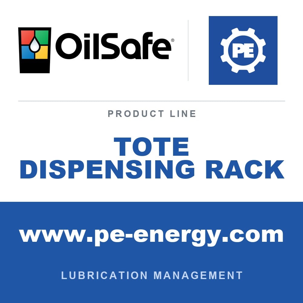 OilSafe OS-TOTE-DISPENSING-RACK - OilSafe Tote Dispensing Rack
