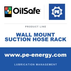 OilSafe WALL MOUNT SUCTION HOSE RACK - OilSafe Wall Mount Suction Hose Rack
