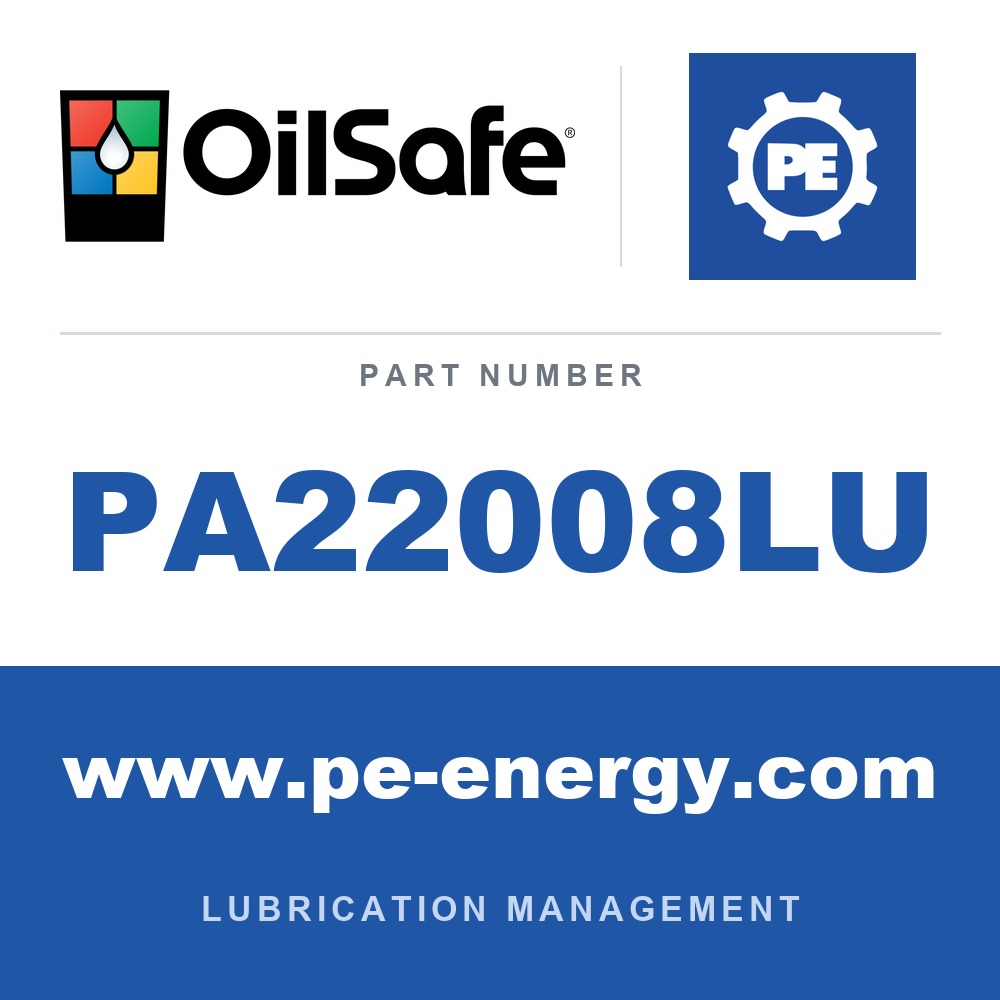 OilSafe PA22008LU - OilSafe Lustor - Custom ID Label 5"x8", 2 Up