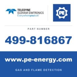 Oldham Simtronics 499-816867 - Oldham Simtronics 499-816867 Pipe mounting plate, kit GD10P, M8x2,5" A4 (for 2" pole)