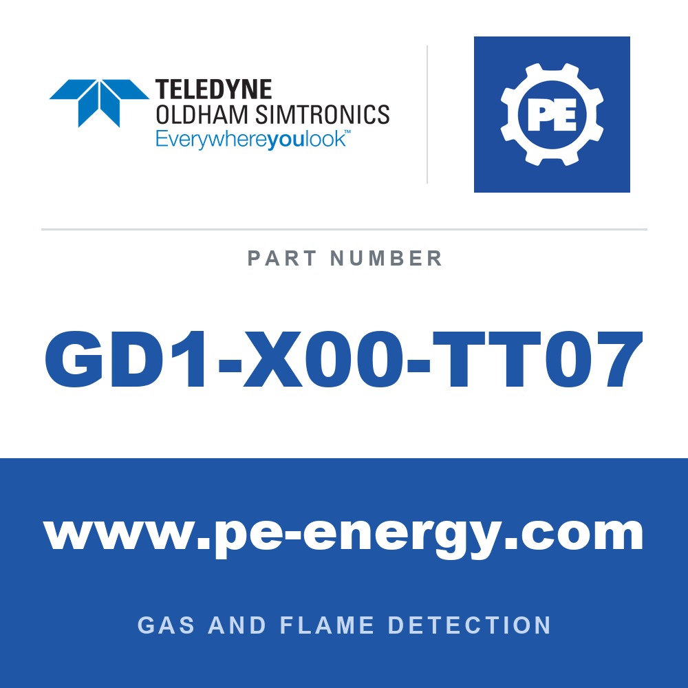 Oldham Simtronics GD1-X00-TT07 - Oldham Simtronics GD1-X00-TT07 Display for GD1 (SS 316L)