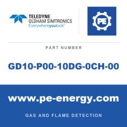 Oldham Simtronics GD10-P00-10DG-0CH-00 - Oldham Simtronics GD10-P00-10DG-0CH-00 GD10P i-C4H10, Isobutane 100% LEL, SS 316L, UL, 4-20mA, source