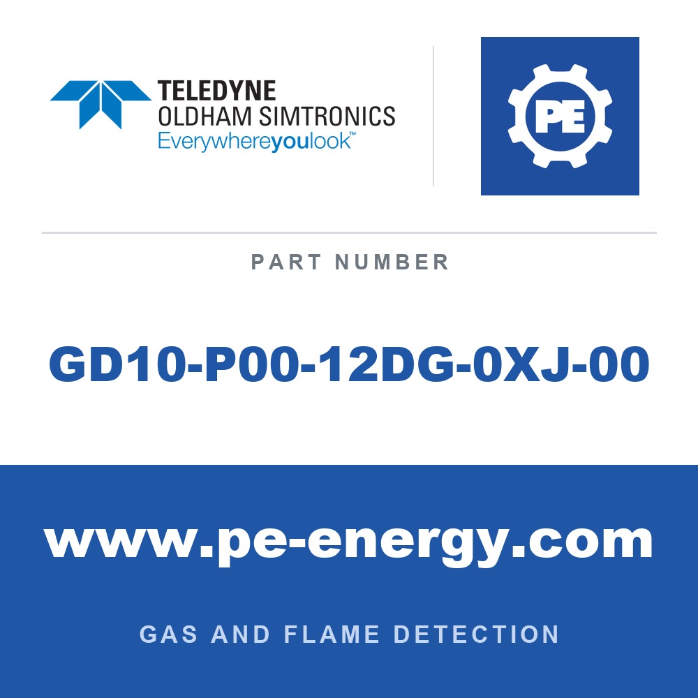 Oldham Simtronics GD10-P00-12DG-0XJ-00 - Oldham Simtronics GD10-P00-12DG-0XJ-00 GD10P C6H14, Hexane 100% LEL, SS 316L, ATEX, IECEx, 4-20mA, sink