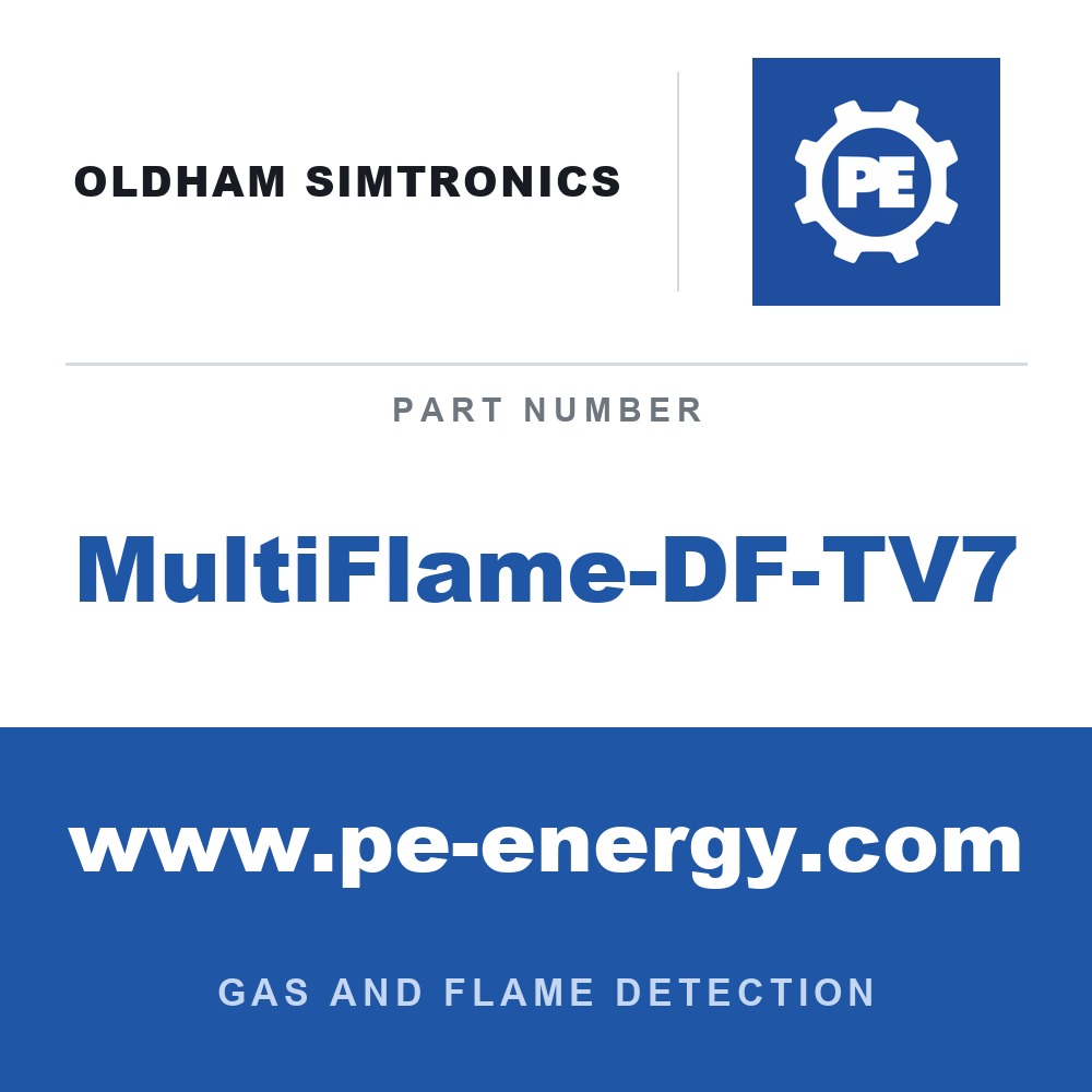Oldham Simtronics MultiFlame-DF-TV7 - Oldham Simtronics MultiFlame DF-TV7 Optical Flame Detector
