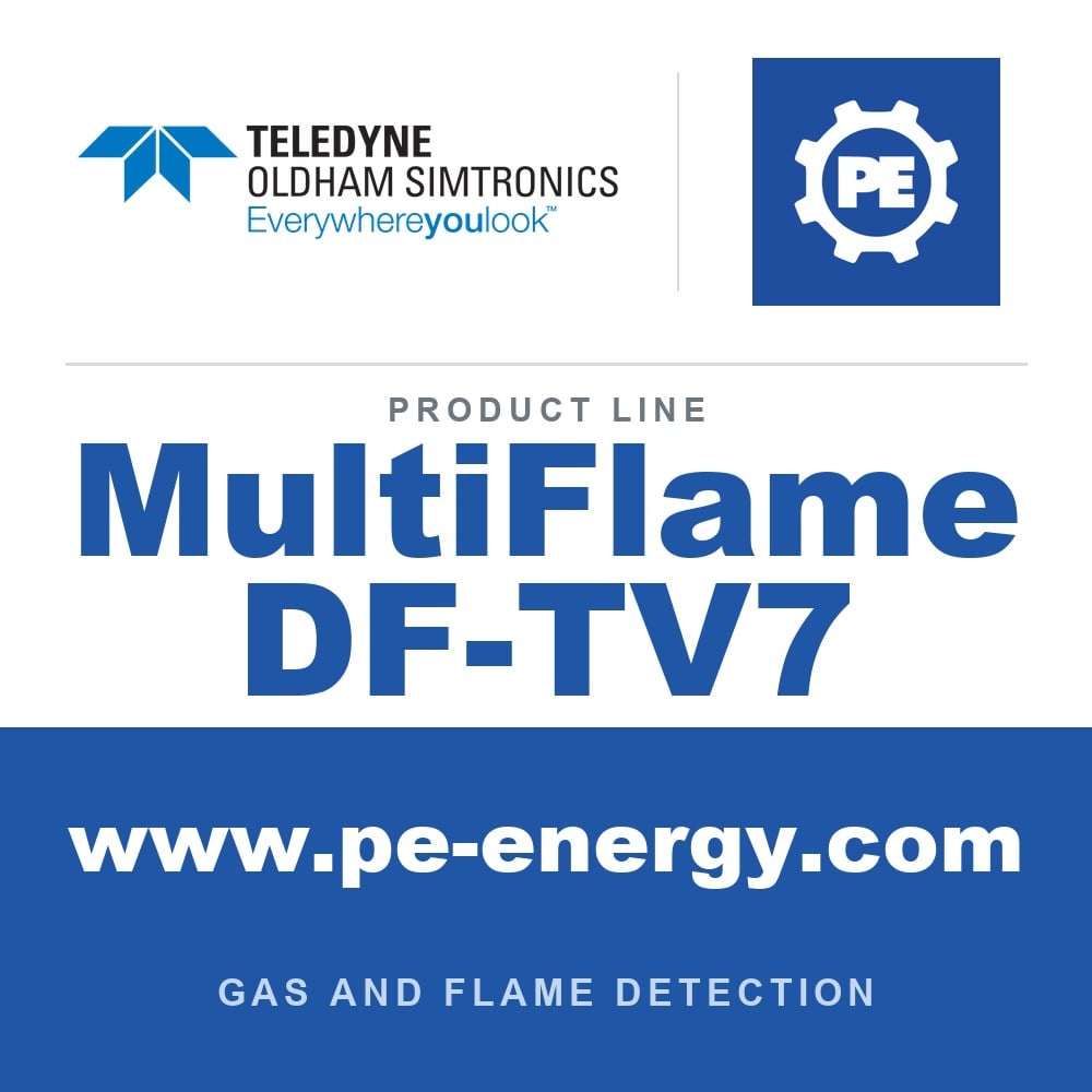 Oldham Simtronics MultiFlame-DF-TV7 - Oldham Simtronics MultiFlame DF-TV7 Optical Flame Detector