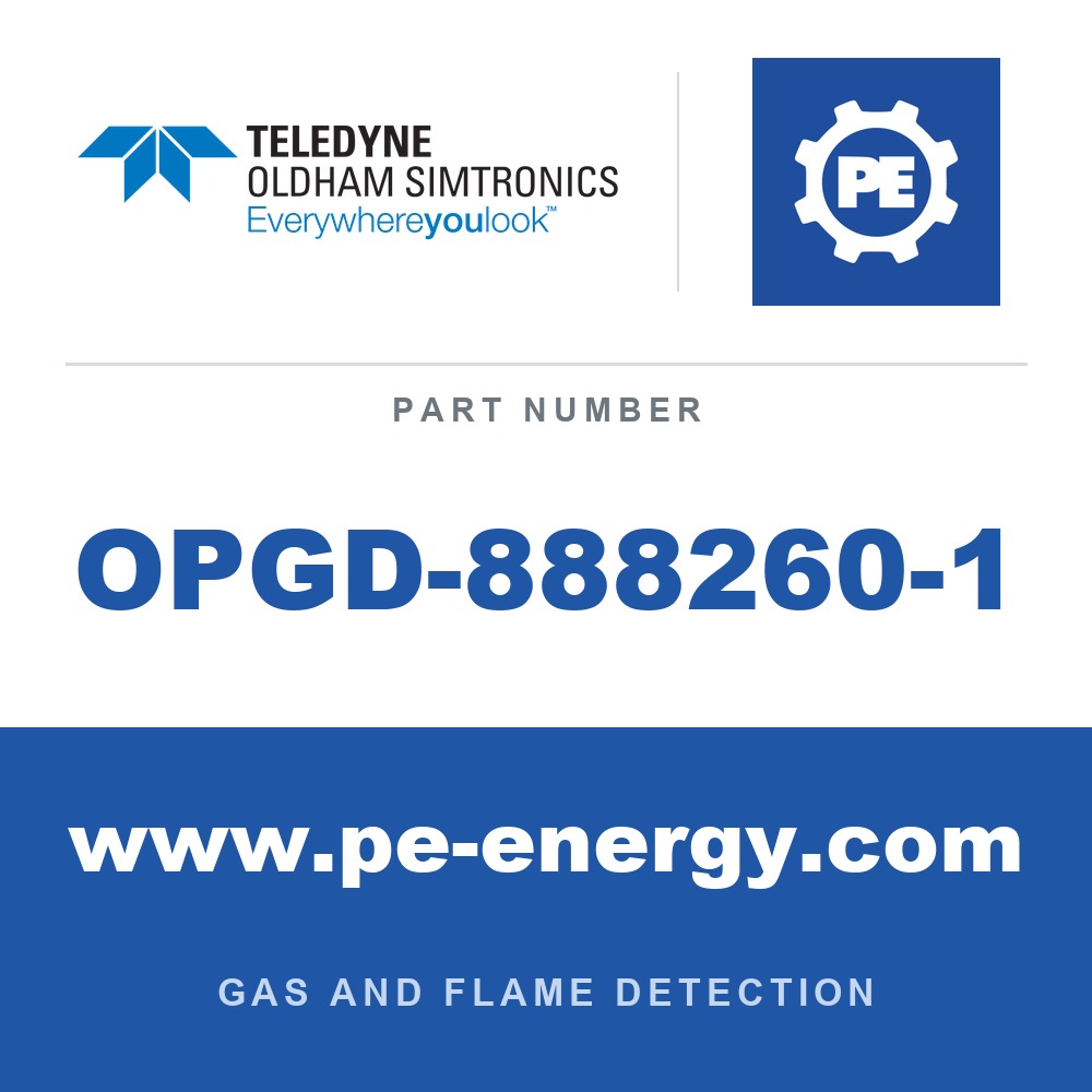 Oldham Simtronics OPGD-888260-1 - Oldham Simtronics OPGD-888260-1 Function Check Filter Warning Level - Propane Calibration