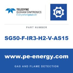 Oldham Simtronics SG50-F-IR3-H2-V-AS15 - Oldham Simtronics SG50-F-IR3-H2-V-AS15 Triple IR (IR3) for Energy Transition Fires - e.g. Hydrogen, with