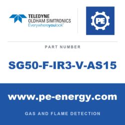 Oldham Simtronics SG50-F-IR3-V-AS15 - Oldham Simtronics SG50-F-IR3-V-AS15 Triple IR (IR3) SG50-F for Hydrocarbon Fire, with color camera