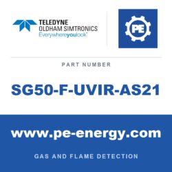 Oldham Simtronics SG50-F-UVIR-AS21 - Oldham Simtronics SG50-F-UVIR-AS21 UV-IR SG50-F, for non-Hydrocarbon Fire, HART, SIL2. 3/4NPT