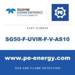 Oldham Simtronics SG50-F-UVIR-F-V-AS10 - Oldham Simtronics SG50-F-UVIR-F-V-AS10 UV-IR SG50-F for Hydrocarbon Fire, with color camera, M25