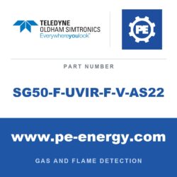 Oldham Simtronics SG50-F-UVIR-F-V-AS22 - Oldham Simtronics SG50-F-UVIR-F-V-AS22 UV-IR SG50-F for Hydrocarbon Fire, with Near IR HD camera, HART