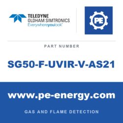 Oldham Simtronics SG50-F-UVIR-V-AS21 - Oldham Simtronics SG50-F-UVIR-V-AS21 UV-IR SG50-F, for non-Hydrocarbon Fire, with color camera, HART