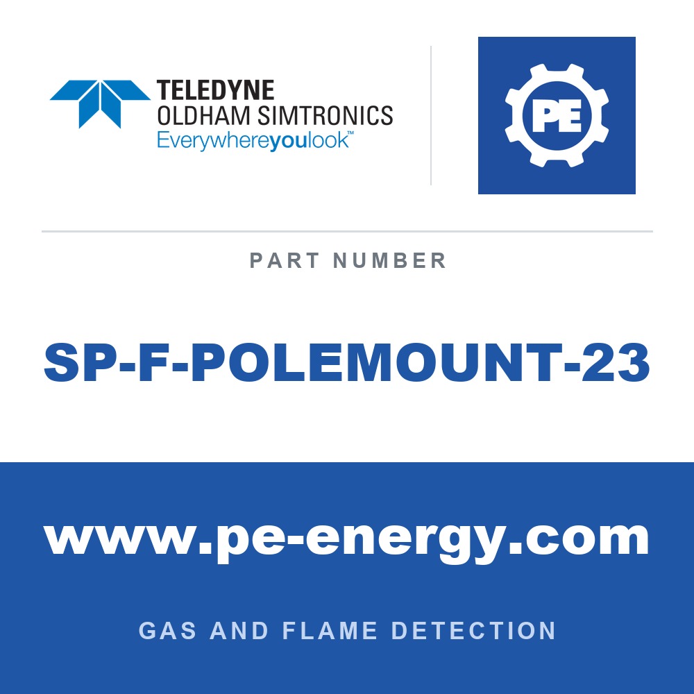 Oldham Simtronics SP-F-POLEMOUNT-23 - Oldham Simtronics SP-F-POLEMOUNT-23 Pole Mount Adaptor for 2"/ 5 cm and 3"/ 8 cm Pipe