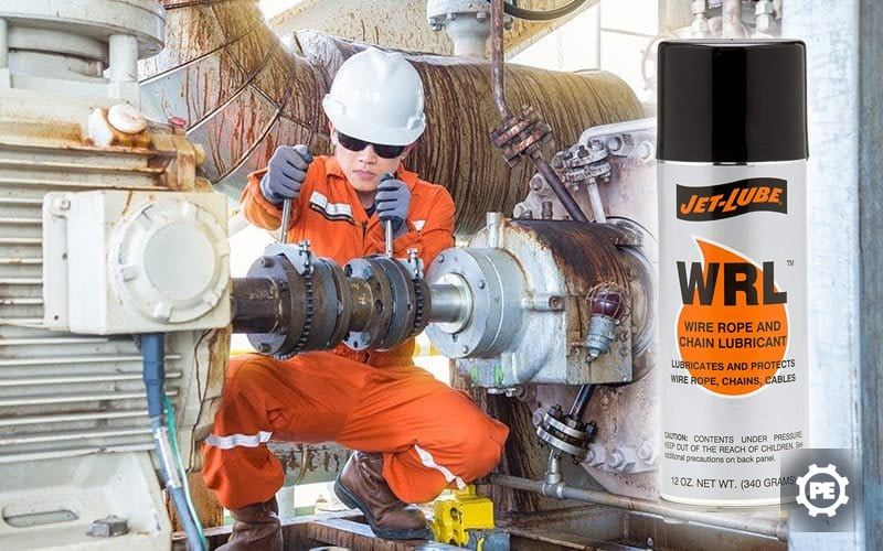 prolong equipment life with jet lube wrl wire rope and chain lubricant