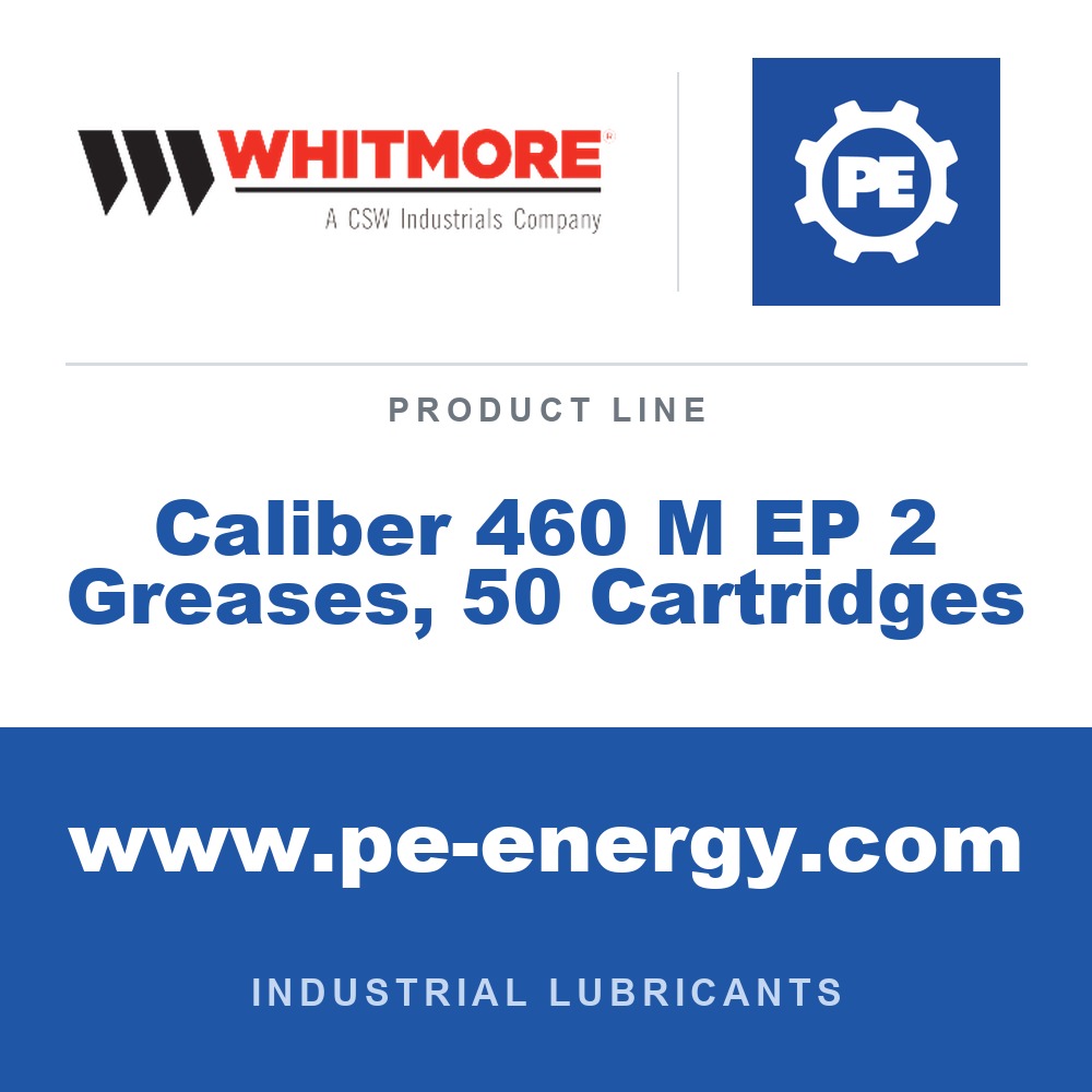 Whitmore Caliber 460 M EP 2 Greases, 50 Cartridges - Whitmore Caliber 460 M EP 2 Greases, 50 Cartridges