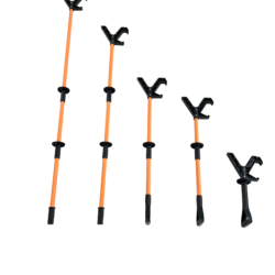 SHST72A - ShoveIt No Touch Push / Pull Pole Hand Safety Tool - Aluminum Inserts, 72" Length