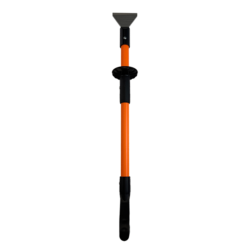 SCRAPEIT36 - ScrapeIt Hardened Residue Removing No-Touch Hand Safety Tool - 36" OAL, 4" Hardened SS Blade, Hand Guard and D-Handle