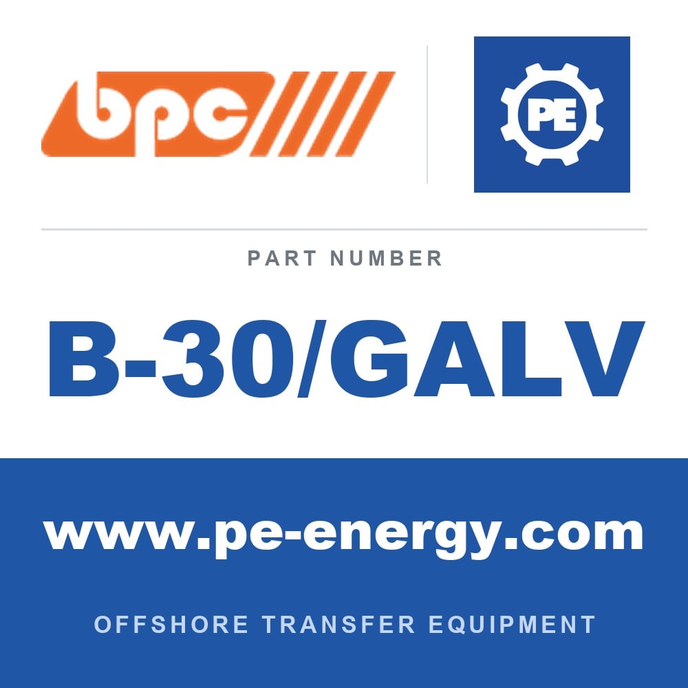 Billy Pugh B-30/GALV - B-30/GALV - Life Ring Buoy Bracket Galvanized Billy Pugh