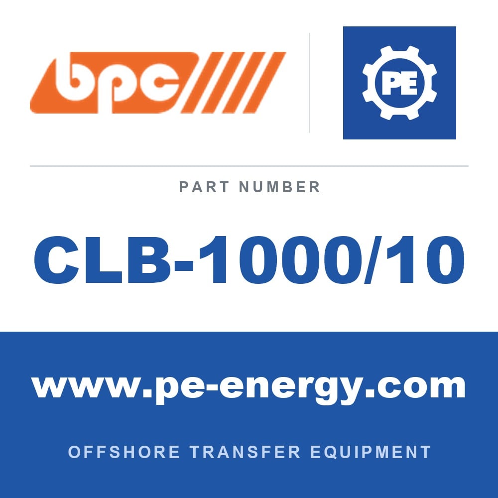 Billy Pugh CLB-1000/10 - CLB-1000/10 - Cantilever Work Basket - 10' Long with 5'11" Reach and WLL 1 Billy Pugh