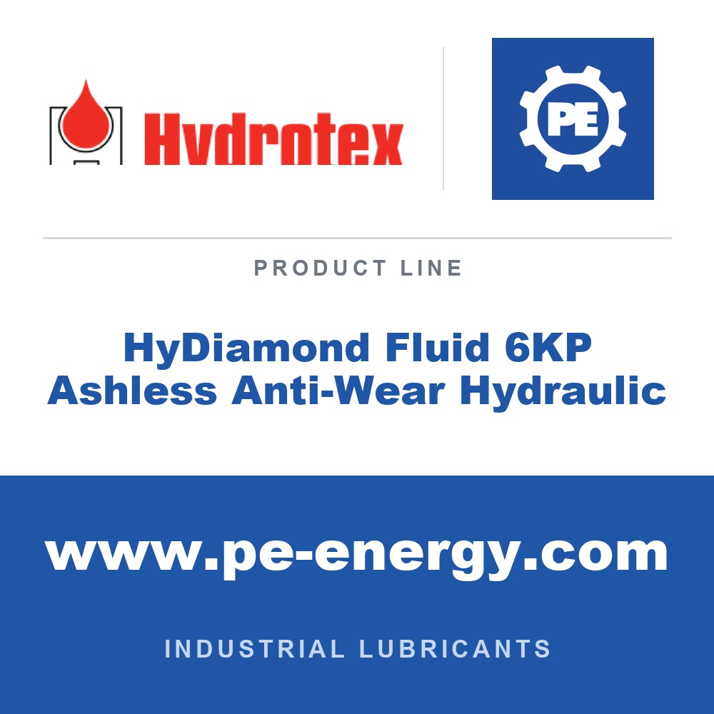 Hydrotex HyDiamond Fluid 6KP Ashless Anti-Wear Hydraulic - Hydrotex HyDiamond Fluid 6KP Ashless Anti-Wear Hydraulic