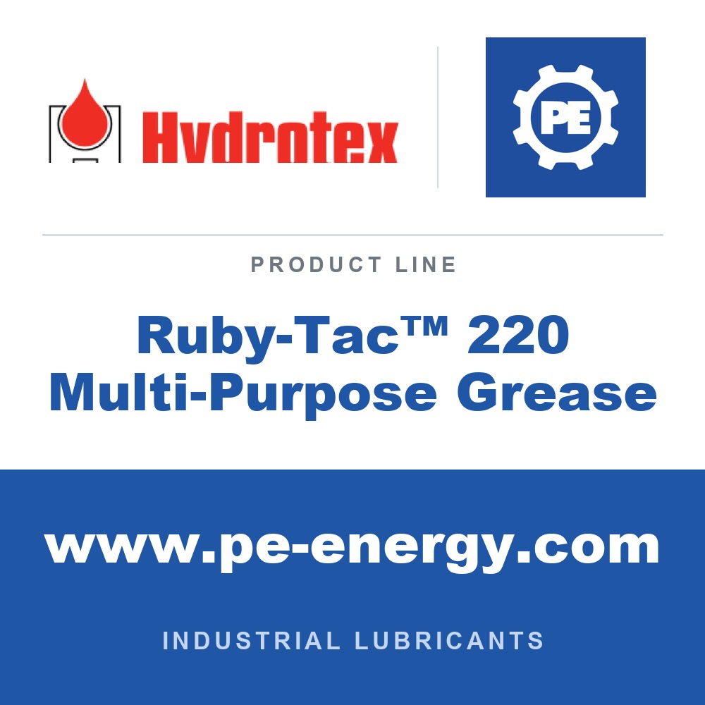 Hydrotex Ruby-Tac™ 220 Multi-Purpose Grease - Hydrotex Ruby-Tac™ 220 Multi-Purpose Grease
