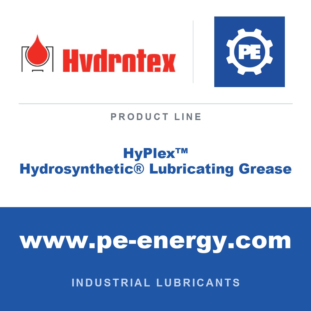 Hydrotex HyPlex™ Hydrosynthetic® Lubricating Grease - Hydrotex HyPlex™ Hydrosynthetic® Lubricating Grease