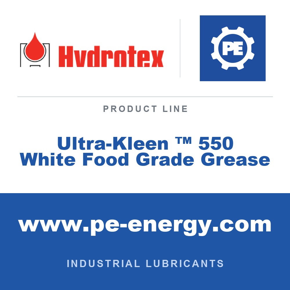 Hydrotex Ultra-Kleen ™ 550 White Food Grade Grease - Hydrotex Ultra-Kleen ™ 550 White Food Grade Grease