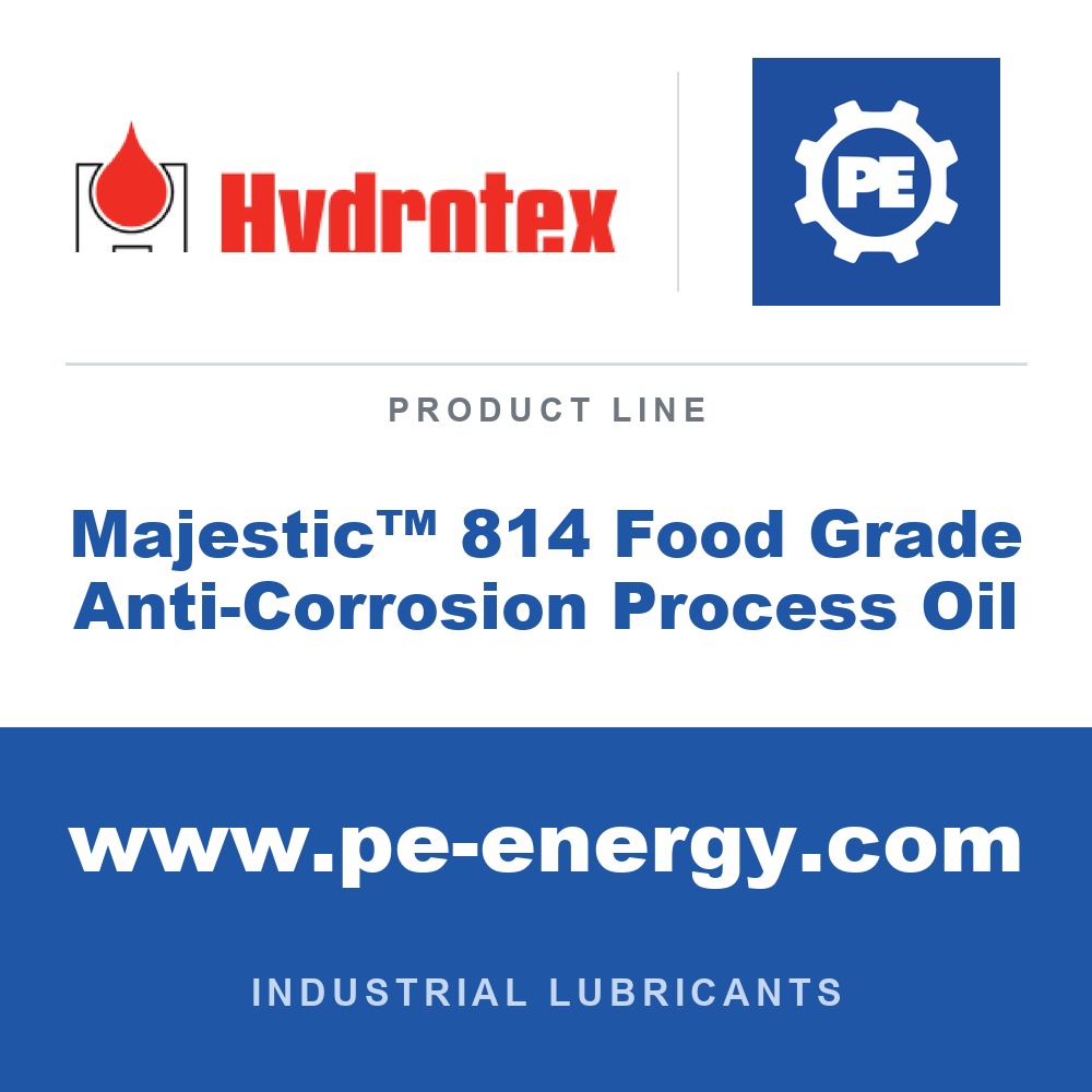 Hydrotex Majestic™ 814 Food Grade Anti-Corrosion Process Oil - Hydrotex Majestic™ 814 Food Grade Anti-Corrosion Process Oil