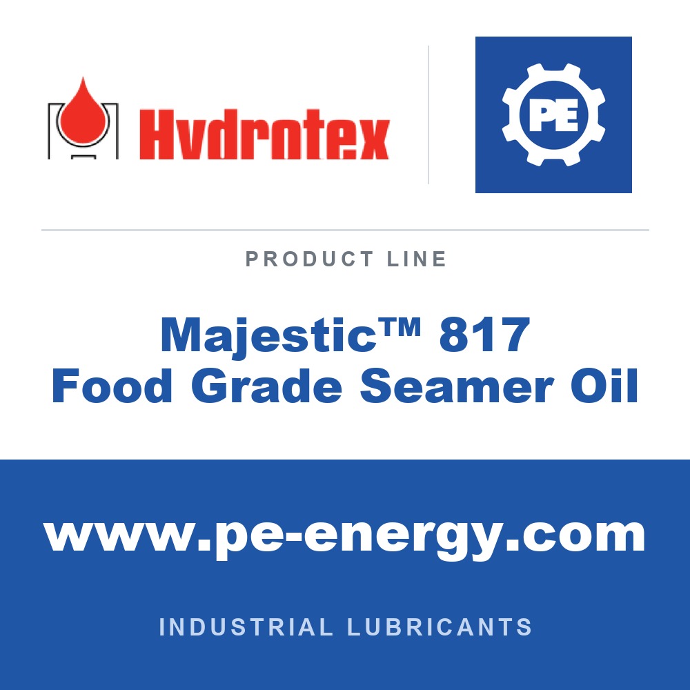 Hydrotex Majestic™ 817 Food Grade Seamer Oil - Hydrotex Majestic™ 817 Food Grade Seamer Oil