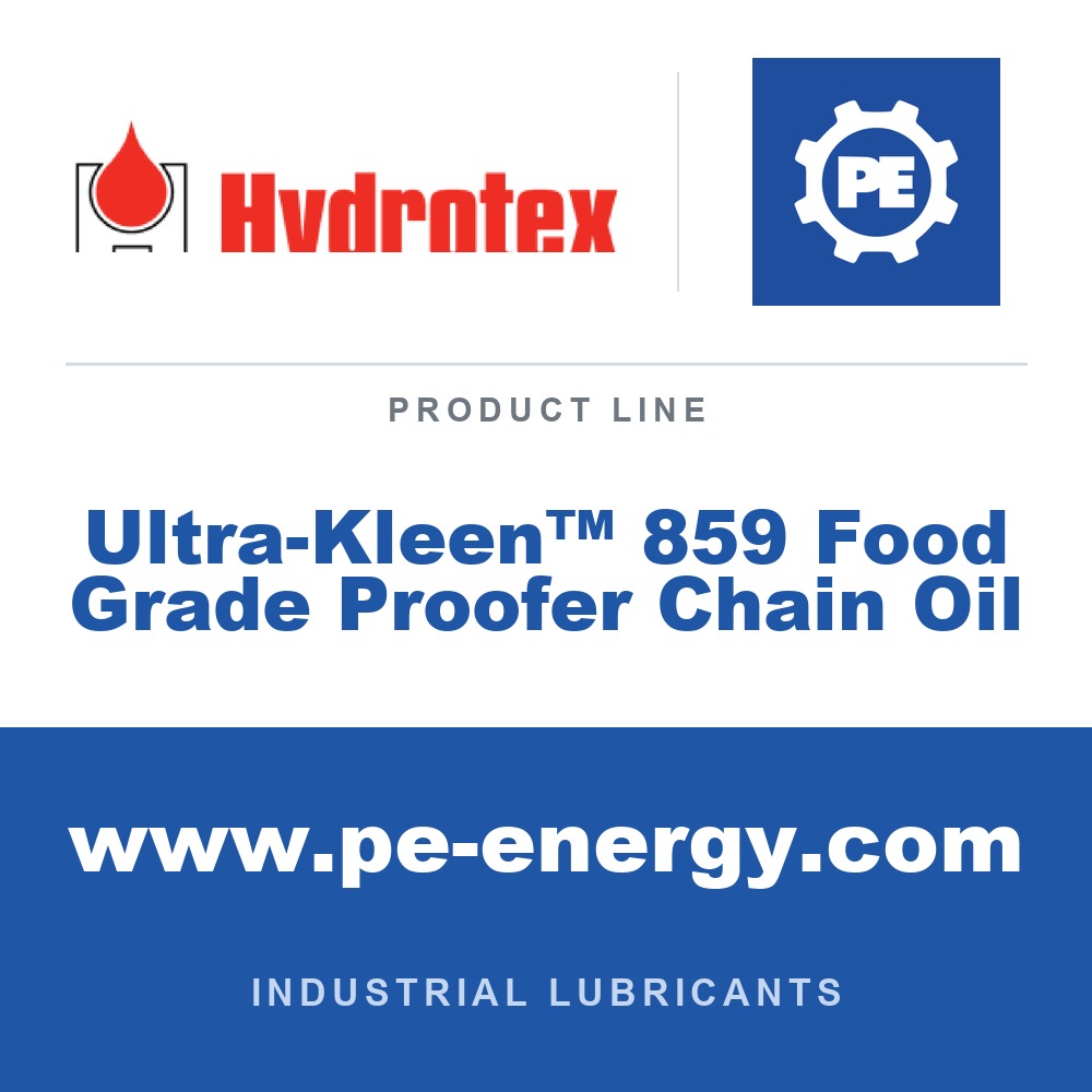 Hydrotex Ultra-Kleen™ 859 Food Grade Proofer Chain Oil - Hydrotex Ultra-Kleen™ 859 Food Grade Proofer Chain Oil