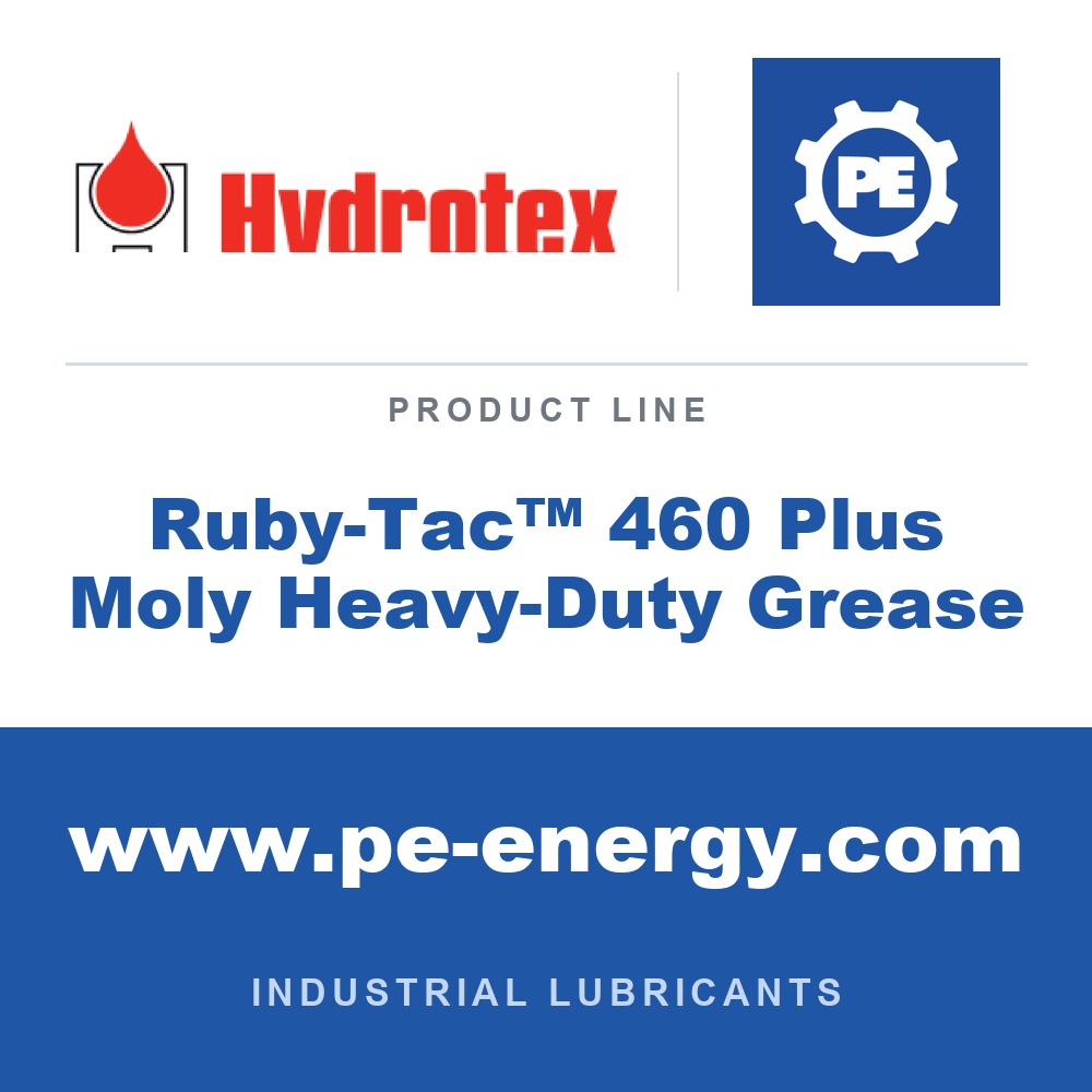 Hydrotex Ruby-Tac™ 460 Plus Moly Heavy-Duty Grease - Hydrotex Ruby-Tac™ 460 Plus Moly Heavy-Duty Grease