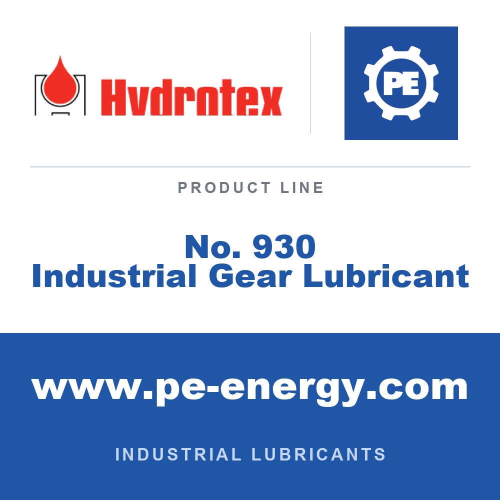 Hydrotex No. 930 Industrial Gear Lubricant - Hydrotex No. 930 Industrial Gear Lubricant