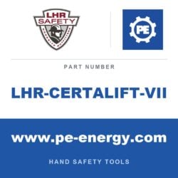 LHR LHR-CERTALIFT-VII - LHR CERTALIFT VII Pallet Lifter with Crosby Hardware 7,000 lb. Capacity