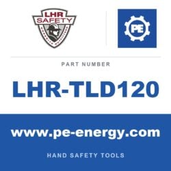LHR LHR-TLD120 - LHR TLD120 Tagline, Coated No Tangle with Snaphook 5/8" x 20 ft. YELLOW