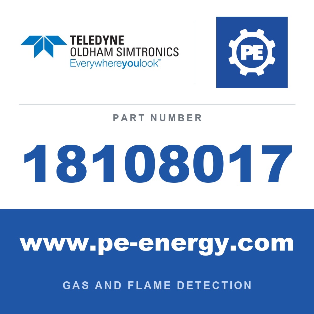 Oldham Simtronics 18108017 - Oldham Simtronics 18108017 NO2, Nitrogen Dioxide 10 ppm N2 60L (60DA)
