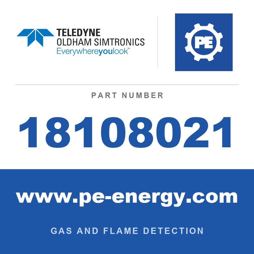 Oldham Simtronics 18108021 - Oldham Simtronics 18108021 H2S, Hydrogen Sulfide 10 ppm N2 112L (112DA)