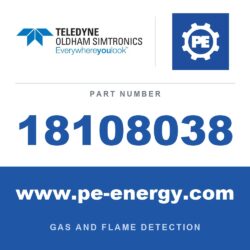 Oldham Simtronics 18108038 - Oldham Simtronics 18108038 2.5% CH4, 100ppm CO, 20ppm H2S, 15% O2 N2 60L (60DA)